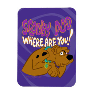 Ímã Scooby-Doo amedrontado