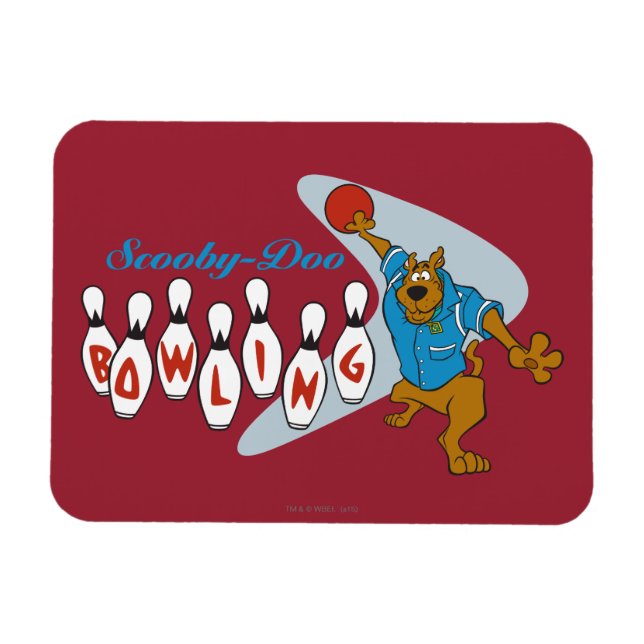 Ímã Scooby-Doo Bowling (Horizontal)