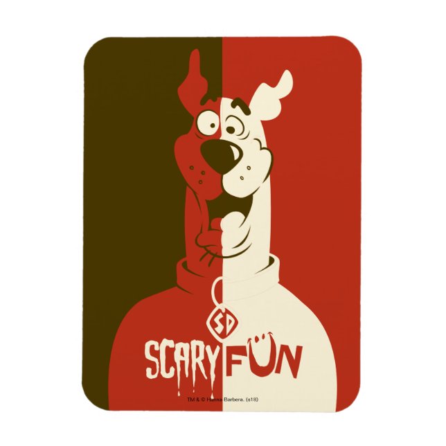 Ímã Scooby-Doo "Diversão Assustadora" (Vertical)