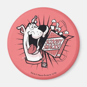 Imã Scooby-Doo Halftone Scooby Snacks
