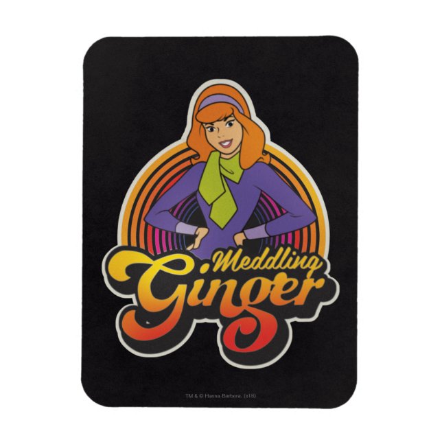 Ímã Scooby-Doo | "Meddling Ginger" Daphne (Vertical)