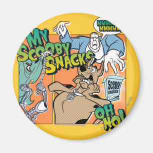 Imã Scooby-Doo "meus petiscos de Scooby "