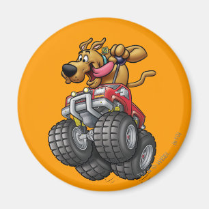 Imã Scooby Doo-Monster Truck