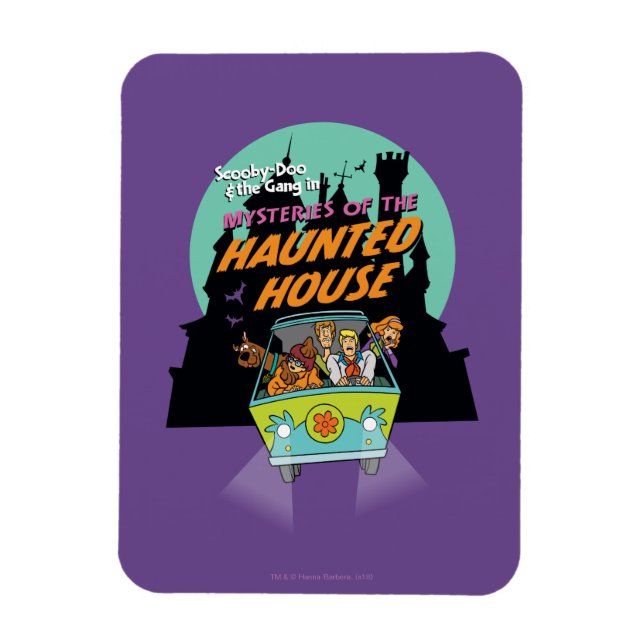 Ímã Scooby-Doo "Mysteries Of The Haunted House" (Vertical)