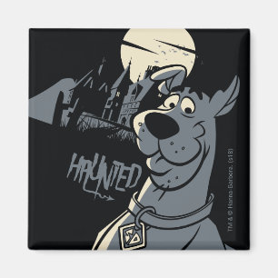 Imã Scooby-Doo Noir Hunted Mansion Graphic