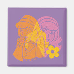 Imã Scooby-Doo Retrato de Flor Daphne