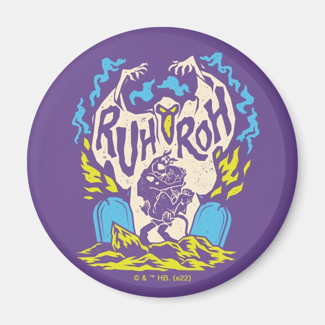 Imã Scooby-Doo | Ruh Roh Scooby & Shaggy (Frente)