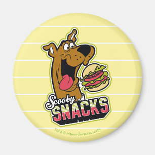 Imã Scooby-Doo "Scooby Snacks" Logo