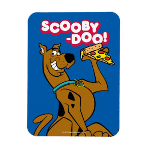 Ímã Scooby-Doo With Pizza Slice