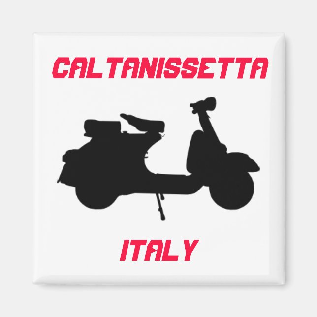 Imã Scooter, Caltanissetta, Italy (Frente)