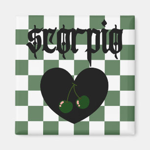 Imã Scorpio Gothic - Design das cerejas controladas po