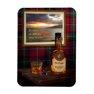 Ímã Scotch Whisky Magnet sem texto e imagem