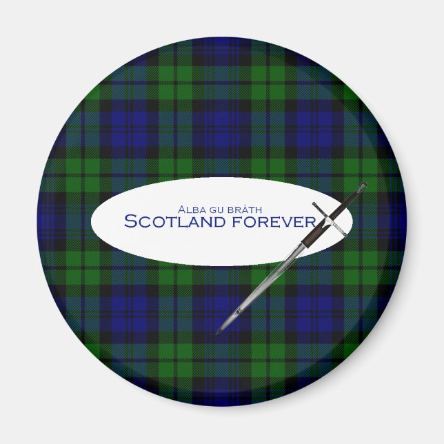 Imã Scotland Forever Alba gu bràth (Frente)