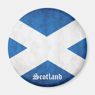 Imã Scotland Grunge Flag