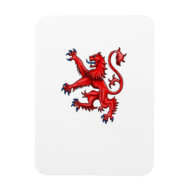 Ímã Scotland Lion Rampant (Vertical)