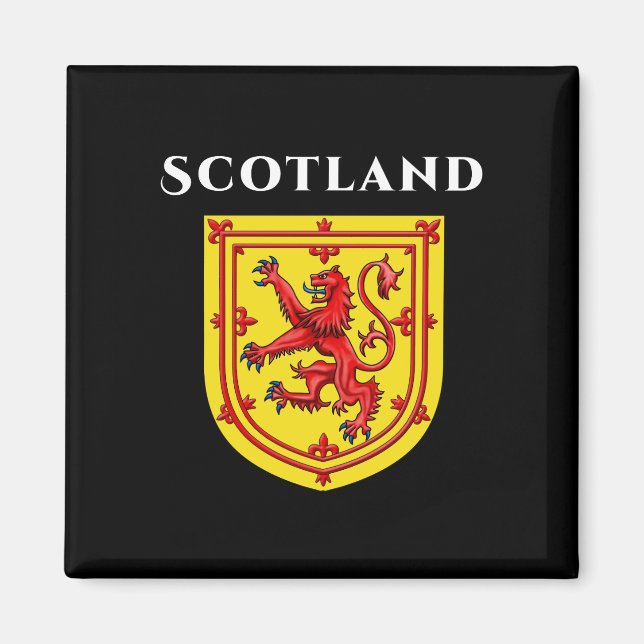 Imã Scotland Lion Rampant (Frente)