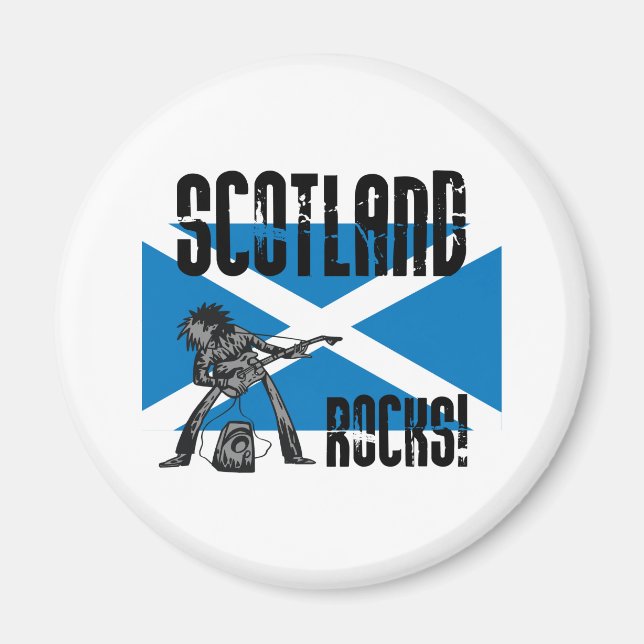 Imã Scotland Rocks (Frente)