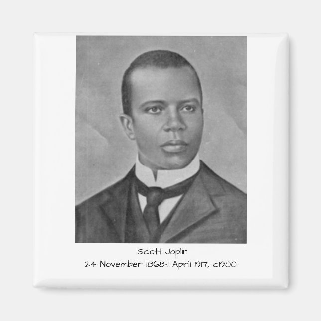 Imã Scott Joplin c1900 (Frente)