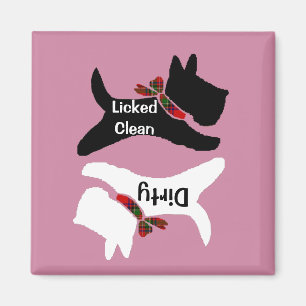 Imã Scottie Dishwasher Magnet Personalize