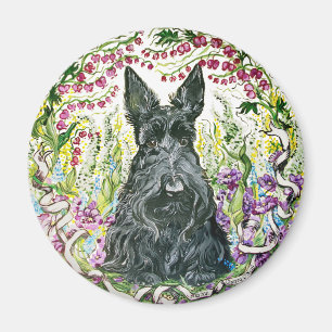 Imã Scottie do jardim