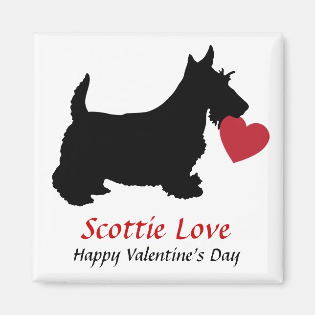Imã Scottie Love Magnet (Frente)