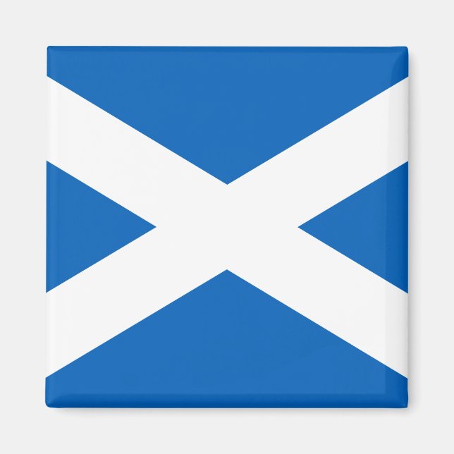 Imã Scottish Flag (Saltyre) (Scotland Flag) (Frente)