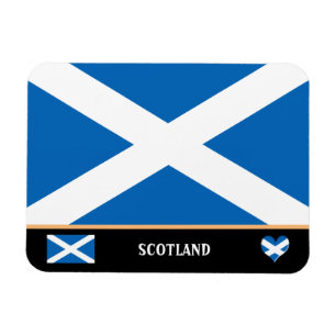 Ímã Scottish Flag & Scotts country viagem / Escócia