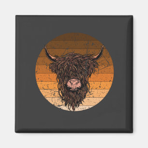 Imã Scottish Highland Cattle