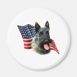 Imã Scottish Terrier (indle) Flag
