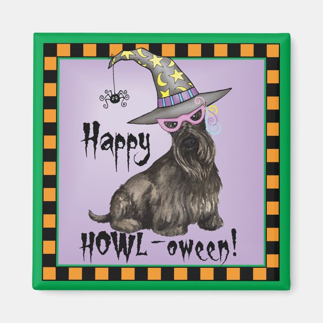 Imã Scottish Terrier Witch (Frente)