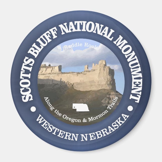 Imã Scotts Bluff National Monument (Frente)