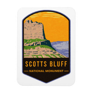 Ímã Scotts Bluff National Monument