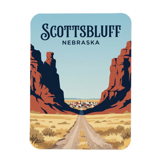 Ímã Scottsbluff EUA (Vertical)