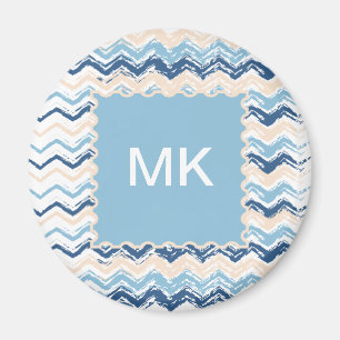 Imã Scribble ZigZag na costa