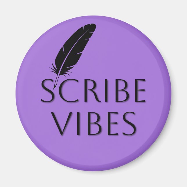 Imã Scribe Vibes Author Writer Poet Composer (Frente)