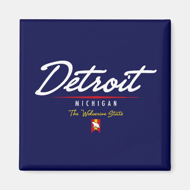 Imã Script de Detroit (Frente)