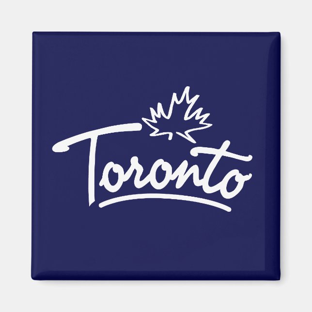 Imã Script Toronto Leaf (Frente)