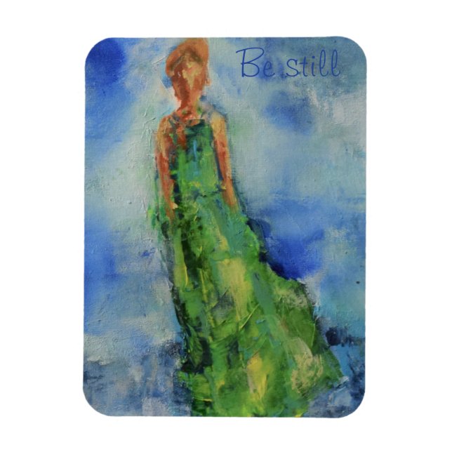 Ímã Scripture magnet "Be Still" (Vertical)