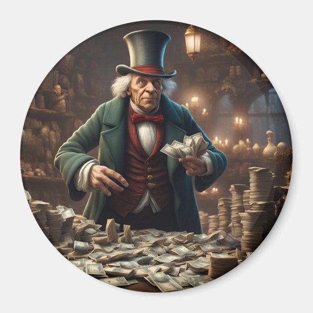 Imã Scrooge Magnet (Frente)