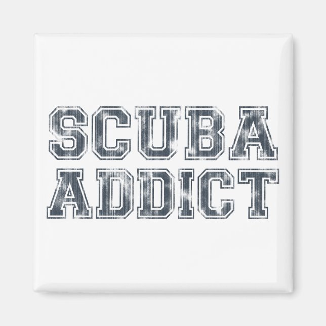 Imã Scuba Addict (Frente)