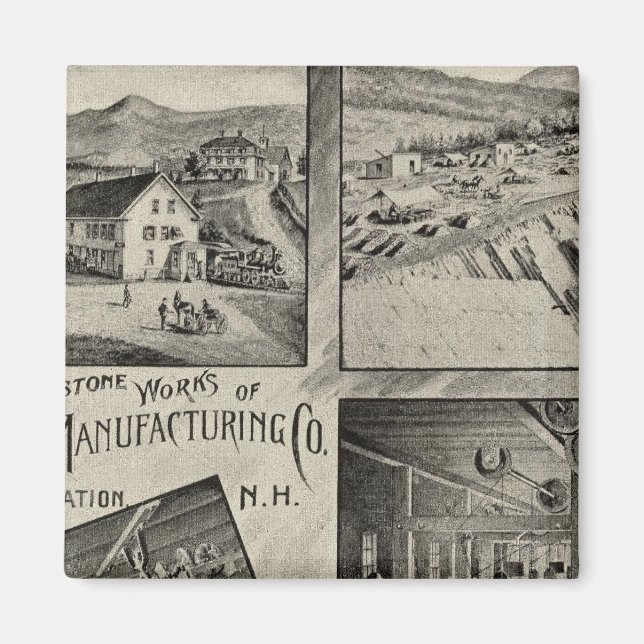 Imã Scythestone funciona, Pike Manufacturing Co (Frente)