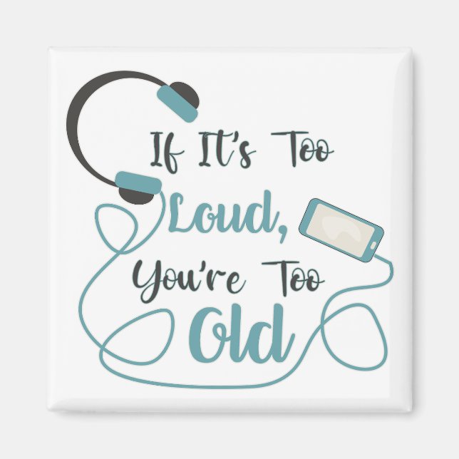 Imã Se é muito alto, você é muito velho, música, citaç (Frente)