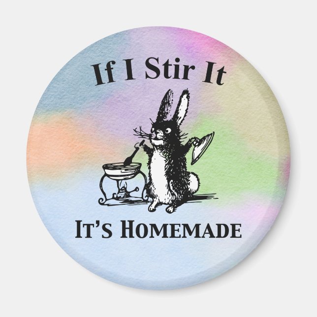 Imã Se eu mexer é caseiro (Frente)