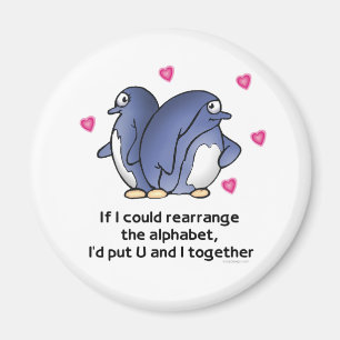 Imã Se eu poderia rearrage o alfabeto…