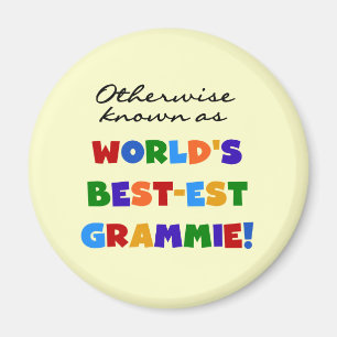 Imã Se não sabido como presentes do Melhor-est Grammi