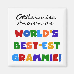 Imã Se não sabido como t-shirt do Melhor-est Grammie