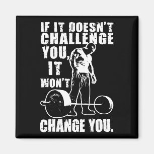 Imã Se não te desafiar, não te mudará