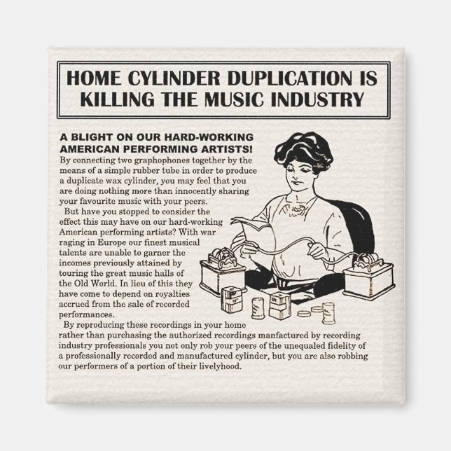 Imã Se o RIAA existisse em 1915 (Frente)