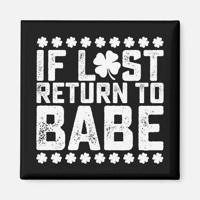 Imã Se Perdido Devolver Para Babe Eu Sou Babe Casal Co (Frente)