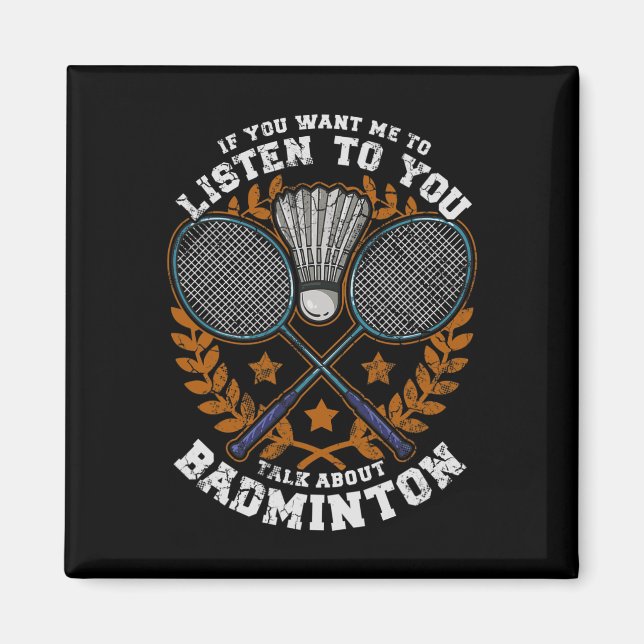 Imã Se Quer Que Eu Ouça Você Fale Com Dminton Shutt (Frente)